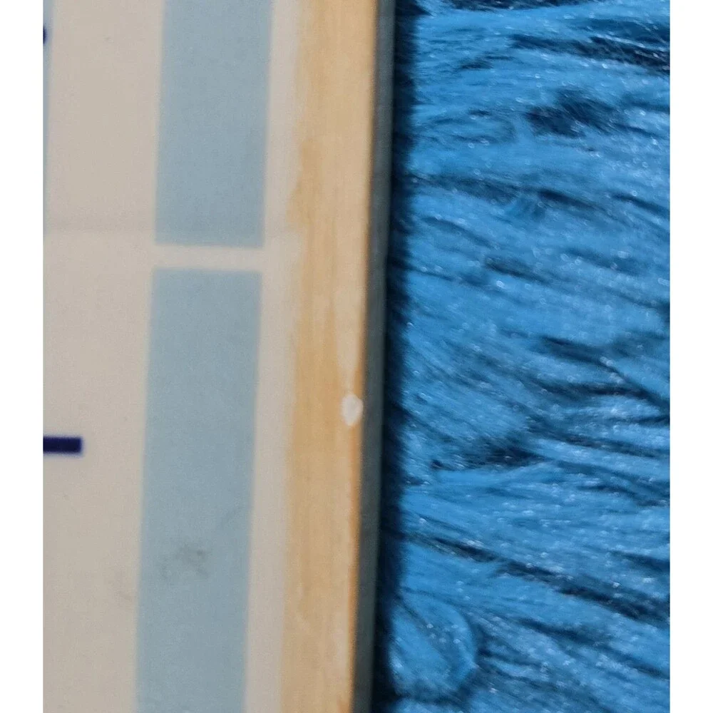 Discontinued Target Amalfi Coast Ceramic Wall Hanging Tile Blue & White Striped